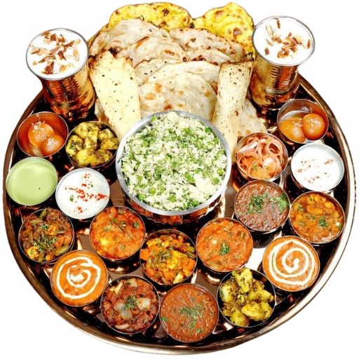 ROYAL THALI, BREADS & DRINKS